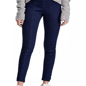 Free People Feel Alright High Rise Stretchy Pull-On Skinny Jeans 24